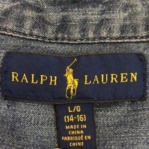 Boys denim Polo shirt